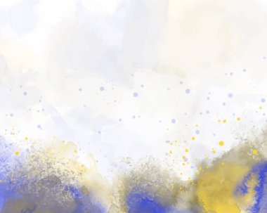 Arka plan için soyut renkli sulu boya. Dijital sanat resim.