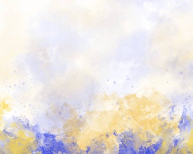 Arka plan için soyut renkli sulu boya. Dijital sanat resim.