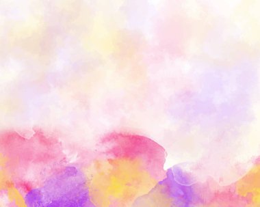 Arka plan için soyut renkli sulu boya. Dijital sanat resim.