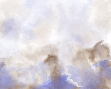 Arka plan için soyut renkli sulu boya. Dijital sanat resim.