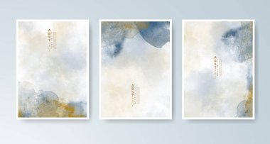 Parlak renkli vektör suluboya arkaplanlı kartlar. Randevunuz, kartpostalınız, afişiniz için tasarım.