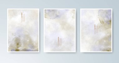 Parlak renkli vektör suluboya arkaplanlı kartlar. Randevunuz, kartpostalınız, afişiniz için tasarım.