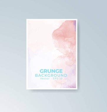 Suluboya geçmişi olan kartlar. Kapak için tasarım, tarih, kartpostal, afiş, logo.