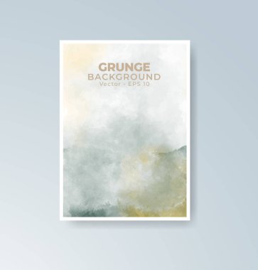 Suluboya geçmişi olan kartlar. Kapak için tasarım, tarih, kartpostal, afiş, logo.