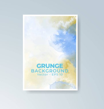 Suluboya geçmişi olan kartlar. Kapak için tasarım, tarih, kartpostal, afiş, logo.