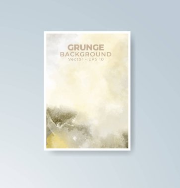 Suluboya geçmişi olan kartlar. Kapak için tasarım, tarih, kartpostal, afiş, logo.