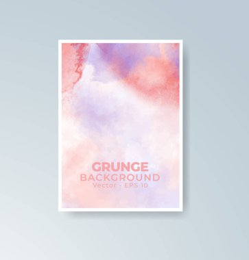 Suluboya geçmişi olan kartlar. Kapak için tasarım, tarih, kartpostal, afiş, logo.