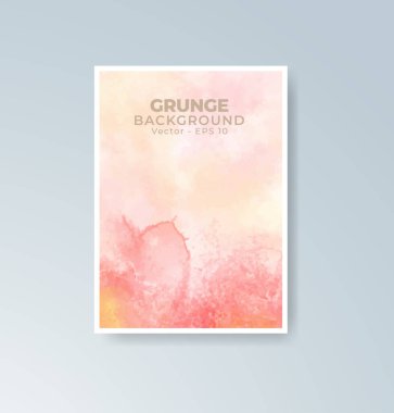 Suluboya geçmişi olan kartlar. Kapak için tasarım, tarih, kartpostal, afiş, logo.