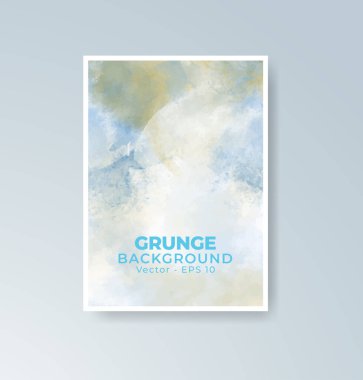 Suluboya geçmişi olan kartlar. Kapak için tasarım, tarih, kartpostal, afiş, logo.