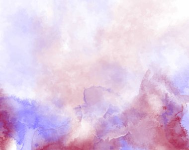 Arkaplan için soyut renkli suluboya. Dijital resim. Suluboya düğün davetiyesi için