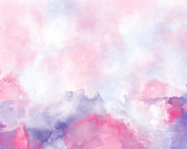 Arkaplan için soyut renkli suluboya. Dijital resim. Suluboya düğün davetiyesi için