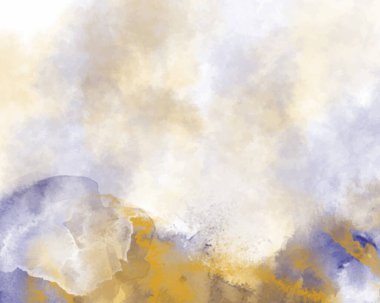 Arkaplan için soyut renkli suluboya. Dijital resim. Suluboya düğün davetiyesi için