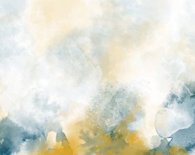 Arkaplan için soyut renkli suluboya. Dijital resim. Suluboya düğün davetiyesi için