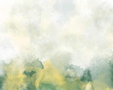 Arkaplan için soyut renkli suluboya. Dijital resim. Suluboya düğün davetiyesi için