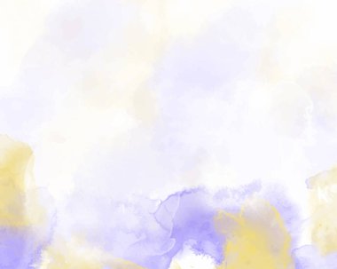 Arkaplan için soyut renkli suluboya. Dijital resim. Suluboya düğün davetiyesi için