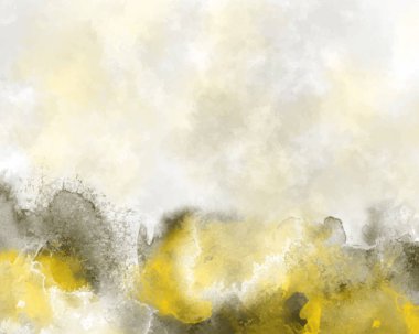 Arkaplan için soyut renkli suluboya. Dijital resim. Suluboya düğün davetiyesi için