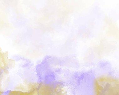 Arkaplan için soyut renkli suluboya. Dijital resim. Suluboya düğün davetiyesi için