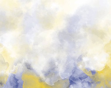 Arkaplan için soyut renkli suluboya. Dijital resim. Suluboya düğün davetiyesi için