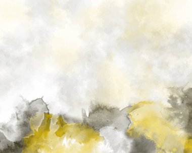 Arkaplan için soyut renkli suluboya. Dijital resim. Suluboya düğün davetiyesi için