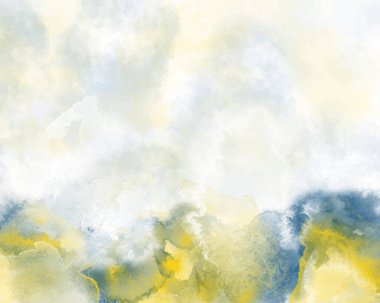 Arkaplan için soyut renkli suluboya. Dijital resim. Suluboya düğün davetiyesi için