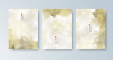 Parlak renkli vektör suluboya arkaplanlı kartlar. Randevunuz, kartpostalınız, afişiniz için tasarım.