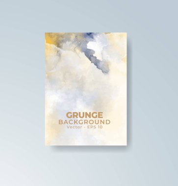 Suluboya geçmişi olan kartlar. Kapak için tasarım, tarih, kartpostal, afiş, logo.