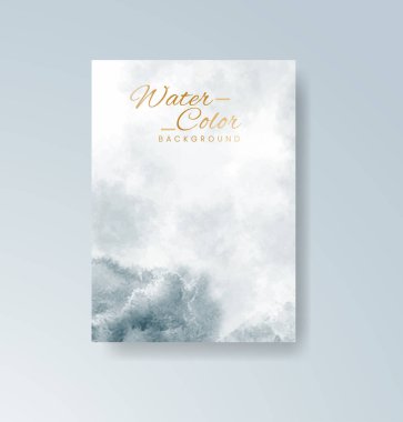 Suluboya geçmişi olan kartlar. Kapak için tasarım, tarih, kartpostal, afiş, logo.