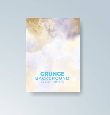 Suluboya geçmişi olan kartlar. Kapak için tasarım, tarih, kartpostal, afiş, logo.