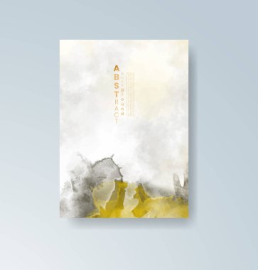 Suluboya geçmişi olan kartlar. Kapak için tasarım, tarih, kartpostal, afiş, logo.