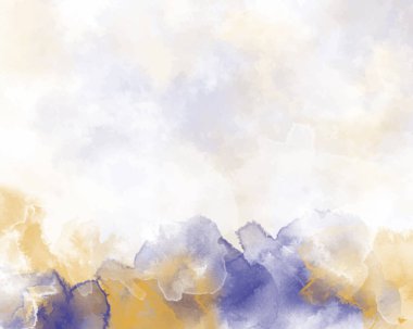 Arkaplan için soyut renkli suluboya. Dijital resim. Randevunuz, kartpostalınız, afişiniz, düğün davetiyeniz için tasarım