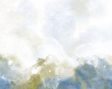 Arkaplan için soyut renkli suluboya. Dijital resim. Randevunuz, kartpostalınız, afişiniz, düğün davetiyeniz için tasarım