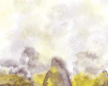 Arkaplan için soyut renkli suluboya. Dijital resim. Randevunuz, kartpostalınız, afişiniz, düğün davetiyeniz için tasarım