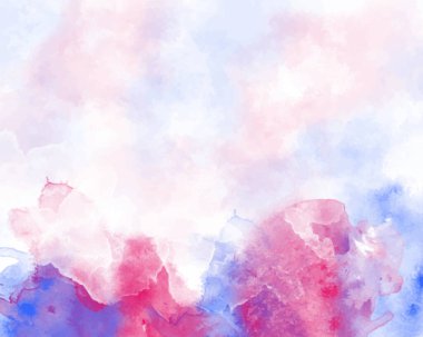 Arkaplan için soyut renkli suluboya. Dijital resim. Randevunuz, kartpostalınız, afişiniz, düğün davetiyeniz için tasarım