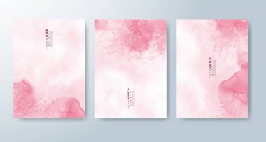 Suluboya geçmişi olan kartlar. Kapak için tasarım, tarih, kartpostal, afiş, logo.