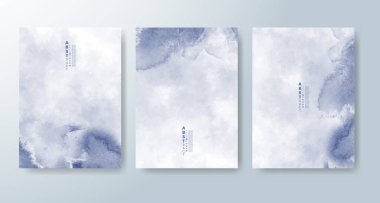 Suluboya geçmişi olan kartlar. Kapak için tasarım, tarih, kartpostal, afiş, logo.