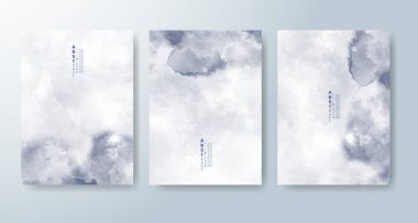 Suluboya geçmişi olan kartlar. Kapak için tasarım, tarih, kartpostal, afiş, logo.