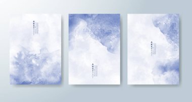 Suluboya geçmişi olan kartlar. Kapak için tasarım, tarih, kartpostal, afiş, logo.