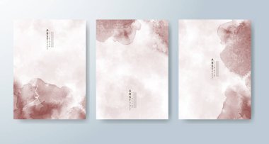 Suluboya geçmişi olan kartlar. Kapak için tasarım, tarih, kartpostal, afiş, logo.