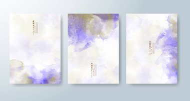 Suluboya geçmişi olan kartlar. Kapak için tasarım, tarih, kartpostal, afiş, logo.