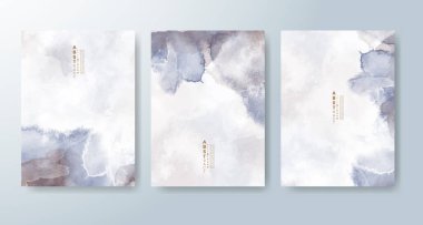 Suluboya geçmişi olan kartlar. Kapak için tasarım, tarih, kartpostal, afiş, logo.