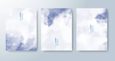 Suluboya geçmişi olan kartlar. Kapak için tasarım, tarih, kartpostal, afiş, logo.