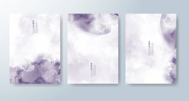 Suluboya geçmişi olan kartlar. Kapak için tasarım, tarih, kartpostal, afiş, logo.