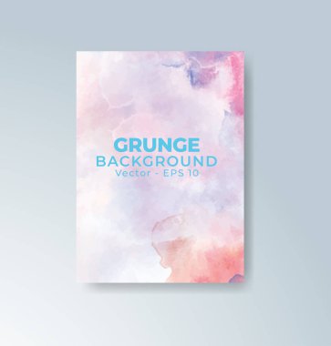 Suluboya geçmişi olan kartlar. Kapak için tasarım, tarih, kartpostal, afiş, logo.