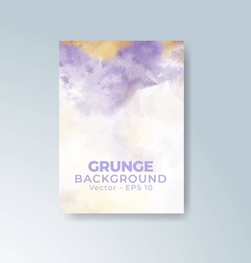 Suluboya geçmişi olan kartlar. Kapak için tasarım, tarih, kartpostal, afiş, logo.