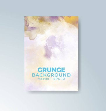 Suluboya geçmişi olan kartlar. Kapak için tasarım, tarih, kartpostal, afiş, logo.