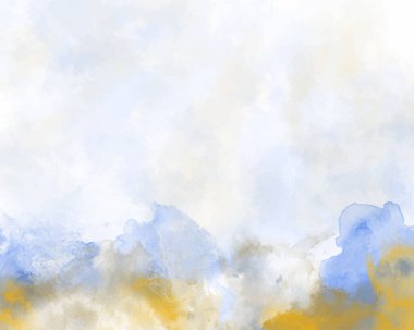 Arka plan için soyut renkli sulu boya. Dijital sanat resim.