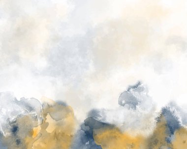 Arka plan için soyut renkli sulu boya. Dijital sanat resim.