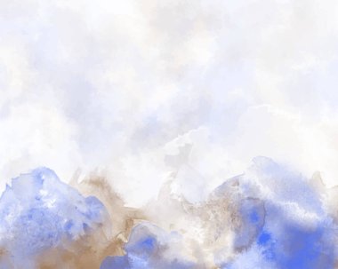 Arka plan için soyut renkli sulu boya. Dijital sanat resim.