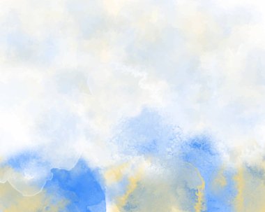 Arka plan için soyut renkli sulu boya. Dijital sanat resim.