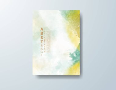 Suluboya geçmişi olan kartlar. Kapak için tasarım, tarih, kartpostal, afiş, logo.